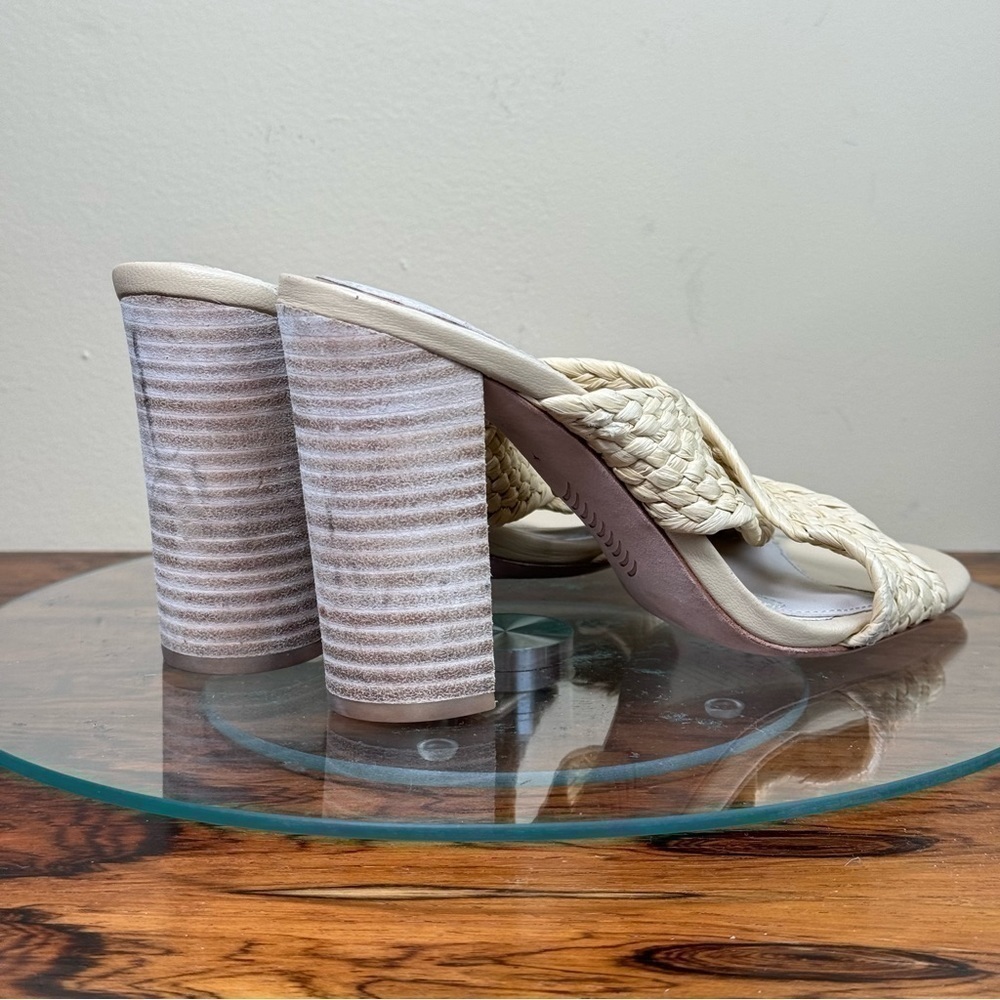 NEW Paige Nova Raffia Mules - Picture 12 of 16